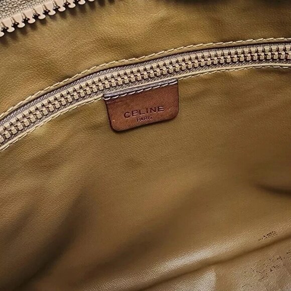 Celine Macadam Vintage Clutch/Zip Pouch EUC w/COA - Picture 7 of 7